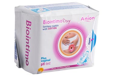 Biointimo-anionove vlozky